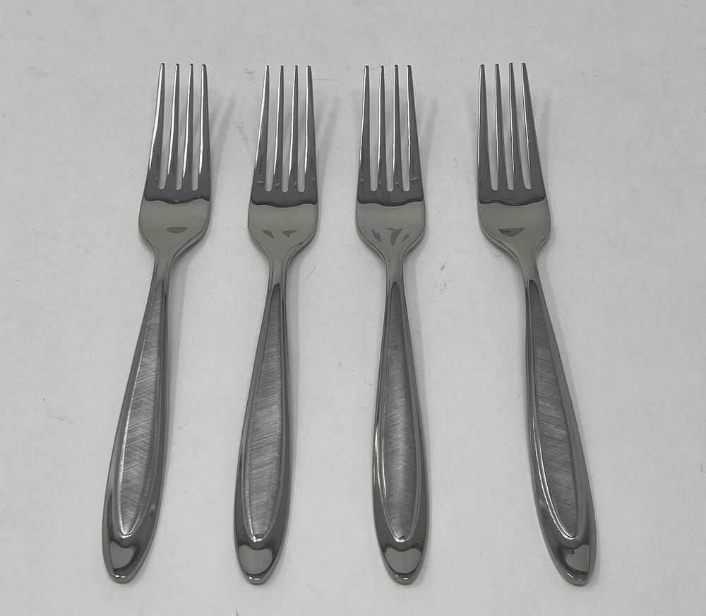 Oneida Aurora Set of 4 Dinner Forks 8